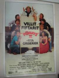 Porky's II Villit fiftarit - Nya griserier -elokuvajuliste, Bob Clark