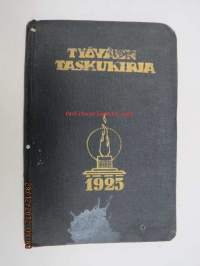 Työväen taskukirja 1925, kuulunut Vilho Sirénille