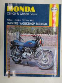 Honda CB400 & CB550 Fours 408cc.-544cc. 1973 to 1977 Haynes Owners workshop manual