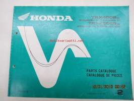 Honda TRX450Sw (Fourtrax Foreman S), TRX450ESw (Fourtrax Foreman ES) Parts Catalogue -varaosaluettelo