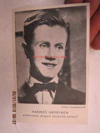 Hannes Häyrinen -elokuvapostikortti, Suomen Filmiteollisuus elokuvasta