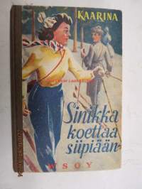 Sinikka koettaa siipiään