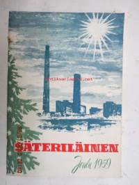 Säteriläinen 1959 nr 4 Joulunumero -henkilöstölehti