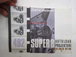 Bell & Howell Super 8 Autoload 482 projektori -myyntiesite