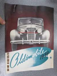 Oldsmobile series 60, series 70 1939 -myyntiesite