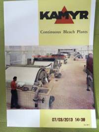 Kamyr Continuos Bleach Plants