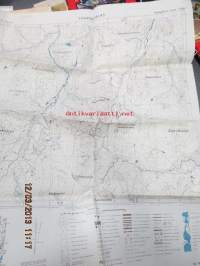 Soarvekielas 1:20 000 1973 topografinen kartta