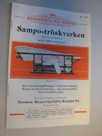 Sampo-tröskverken broschyr N:o 233
