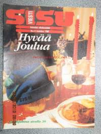 Sisuviesti 1989 nr 6 sis. mm. seur. artikkelit / kuvat; Sisun neliakselisten läpimurto, Vaihtoautomyyjät, Kuljetusliike A. Orpana Ky Kouvola, Kotkan sataman