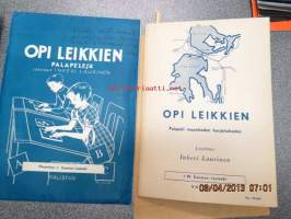 Opi leikkien palapeli Maantieto 1. Suomen vesistöt - laatinut Inkeri Laurinen - kuvitus Rudolf Koivu