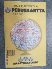 Hyrkkölä 2024 10 Peruskartta 1:20 000