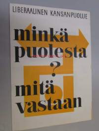 Minkä puolesta mitä vastaan, Liberaalisen Kansanpuolueen vaaliliitto Urho Kekkosen uudelleenvalitsemiseksi (ehdokkaat - Joensuu, Valtimo, Kesälahti, Ilomantsi,