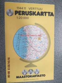 Verttuu 1144 11 Peruskartta 1:20 000