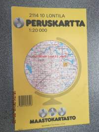 Lontila 1144 10 Peruskartta 1:20 000