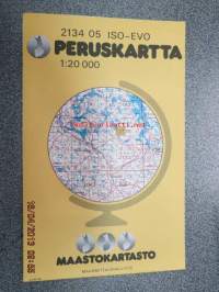 Iso-Evo 2134 05 Peruskartta 1:20 000