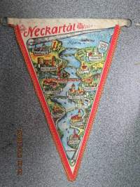 Neckartal -matkailuviiri 1950-luvulta
