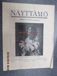 Näyttämö 1923 nr 4 Adolf Lindfors-numero