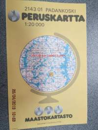 Padankoski 2134 01 Peruskartta 1:20 000