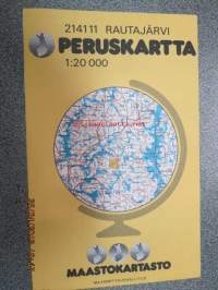 Rautajärvi 2141 11 Peruskartta 1:20 000