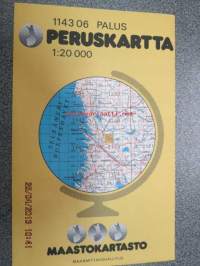 Palus 1143 06 Peruskartta 1:20 000