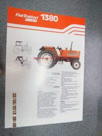 Fiat 1380 traktori -myyntiesite