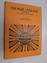 Firmor i Finland 1934 - Balanser och kritiker