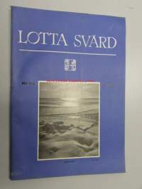 Lotta-Svärd 1944 nr 1-2 (Vera Linkomies, Arvid Liljelund, työvelvollisuuslaki, keskusjohtokunta virkailijoineen-valokuvat, sosiaalinen huoltotyö ym)
