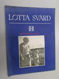 Lotta-Svärd 1943 nr 7 (koti ja avioliitto, kirjeopisto, tyttöjen työvelvollisuus, kanttiiniautossa ym)