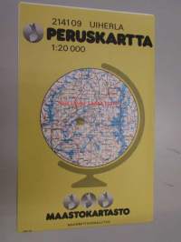 Uiherla 2141 09 Peruskartta 1:20 000
