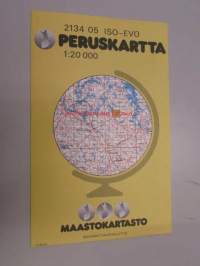 Iso-Evo 2134 05 Peruskartta 1:20 000