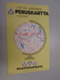 Kiikoinen 2121 02 Peruskartta 1:20 000