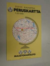 Kauvatsa 2121 01 Peruskartta 1:20 000