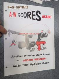 Austin-Western 110 hydraulinen nosturi -myyntiesite