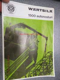 Wärtsilä 1500 autonosturi -myyntiesite