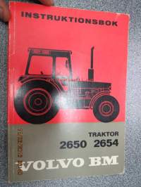 Volvo BM 2650, 2654 traktor -traktori, käyttöohjekirja