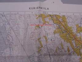 Kurjenkylä 2214 02 Peruskartta 1:20 000