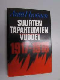 Suurten tapahtumien vuodet 1917-1918