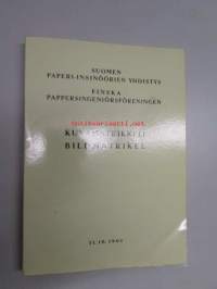 Suomen Paperi-insinöörien Yhdistys kuvamatrikkeli - Finska Pappersingeniörsföreningen bildmatrikel 31. 10. 1961