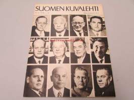 Suomen Kuvalehti 7.9. 1963 nr 36 sis. mm. : Maaherrat puhuvat, elokuvaohjaaja Otto Preminger, japanilainen yhteiskunta, Etelä-Vietnamin tilanne, Nokia -patjamainos