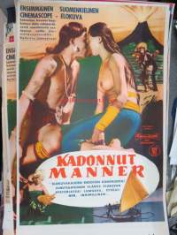 Kadonnut manner -elokuvajuliste