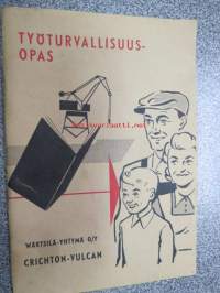 Wärtsilä-Yhtymä Oy Crichton -Vulcan Työturvallisuusopas