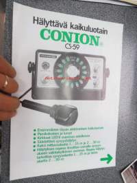 Conion CS-59 hälyttävä kaikuluotain -myyntiesite