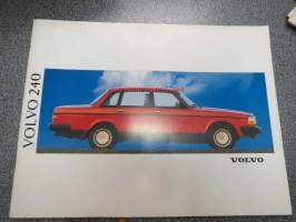 Volvo 240 -myyntiesite, ruotsinkielinen