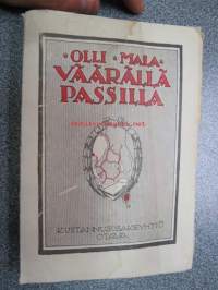 Väärällä passilla