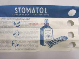 Stomatol väkevöity antiseptinen valmiste
