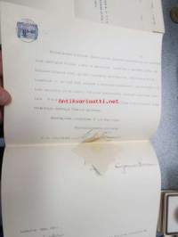 Terijoen keskikoulun poikain voimistelunopettajan virkaan nimitetty K.V. Tikka.... 17.5.1929 -asiakirja