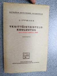 Yksittäistaistelukouluutus (yksittäistaistelukoulutus, huomaa kieliasu!) - Sotaväen Esikunnan julkaisuja 1925