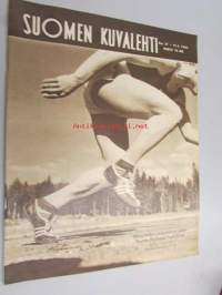 Suomen Kuvalehti 1956 nr 37, jos Suez sulkeutuu, Lapuan piispa (Eero Lehtinen) vihittiin, Ojamon kartano (Lohja) arkkitehtoninen harvinaisuus, teatteria Turun