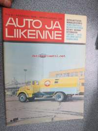 Auto ja Liikenne 1966 nr 6, sis mm. artikkelit / kuvat / mainokset; Autolauttaterminaalikysymys, Henkilöautolla Neuvostoliitossa, Käynti Skodan kotimaassa,