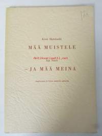 Mää muistele- ja mää meina. Angelniemen ja Teijon murteisia pakinoita